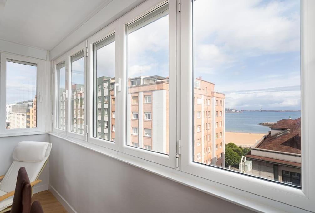 Myhousespain - Moderno Piso Frente Al Mar Gijon Ngoại thất bức ảnh